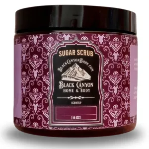 Black Canyon Patchouli & Tobacco Flower Scented Sugar Scrub, 16 Oz