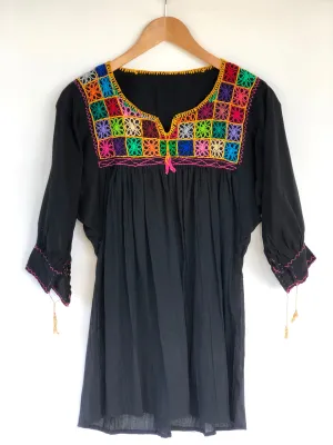 Black Rococo Blouse