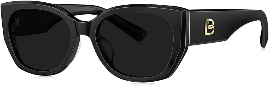 BOLON Women Trendy Cat Eye Polarized Sunglasses, Exclusive Eyewear Brand of EssilorLuxottica