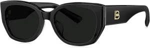 BOLON Women Trendy Cat Eye Polarized Sunglasses, Exclusive Eyewear Brand of EssilorLuxottica