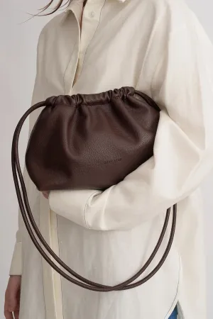 Brie Leon Alma Bag Chocolate Nappa