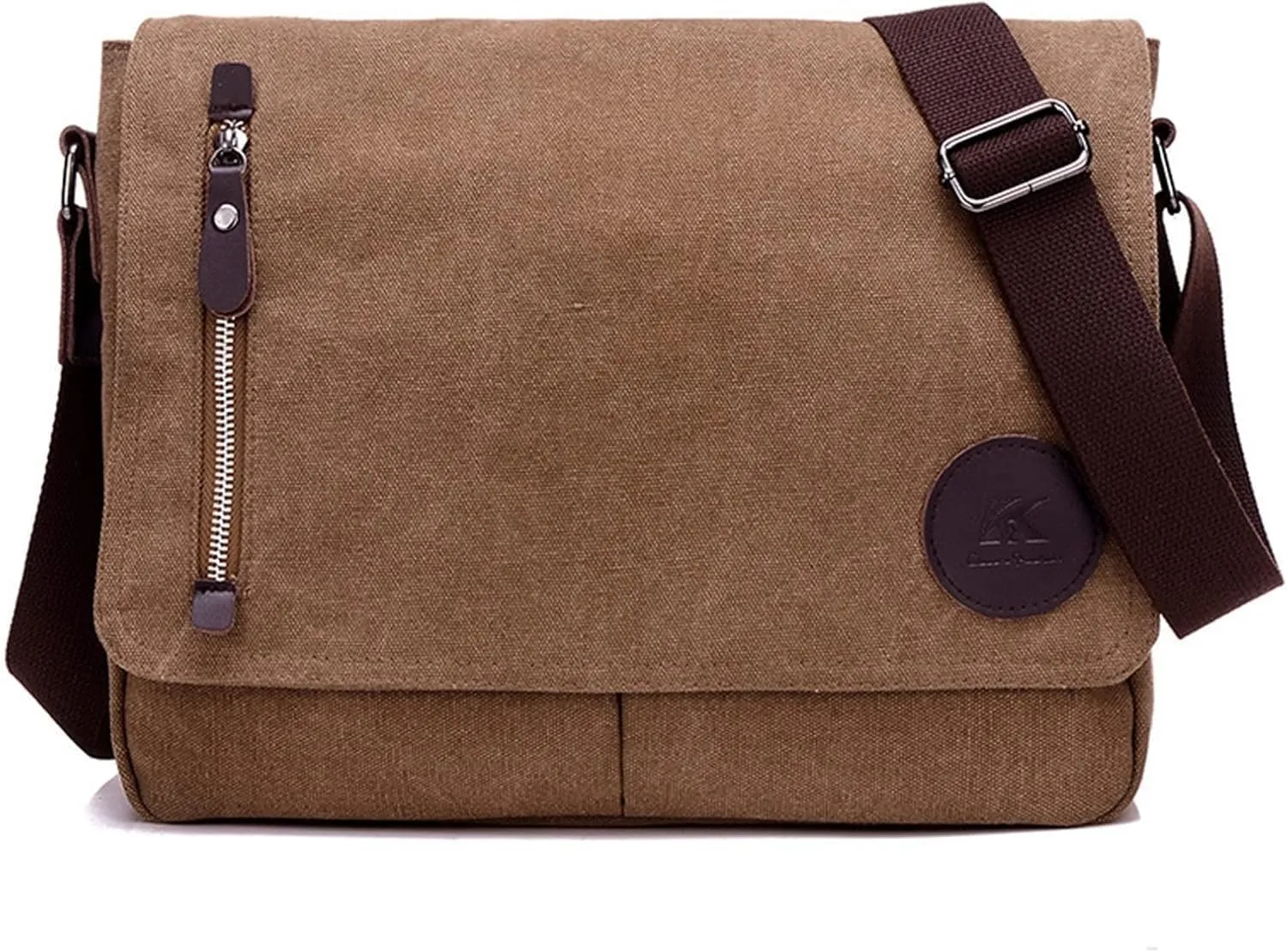 Briefcases for men Vintage Canvas Briefcase Men Business office Crossbody bags Casual Cover Shoulder Bags Envelope male