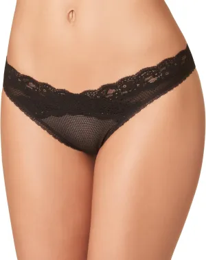 Brooklyn Tanga (Large) Black