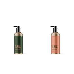 Bundle of ATTITUDE Colorlast Hair Shampoo and Conditioner with Essential Oils, EWG Verified, Vegan Beauty Products, Aluminum Bottle, Patchouli and Black Pepper, 16 Fl Oz