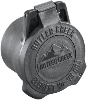 Butler Creek Element Scope Cap Objective 44 mm, Black Riflescope Cap ESC44