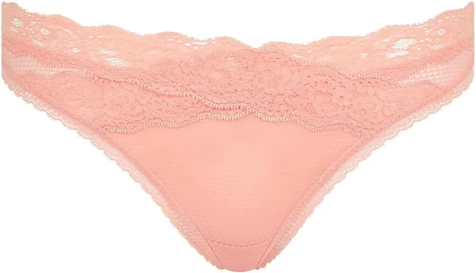 by Chantelle Brooklyn Briefs Tanga Low Rise Brief Knickers Lingerie Candlelight Peach, Large