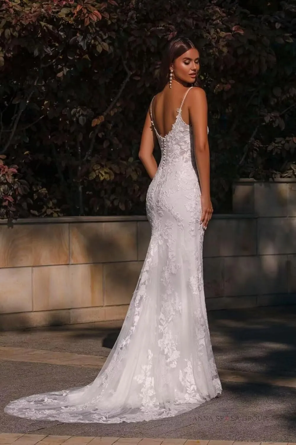 Cadoly Mermaid Wedding Dresses for Bride 2025 Fall V-Neck Modest Tulle Lace Appliques Elegant Boho Beach Bridal Gown