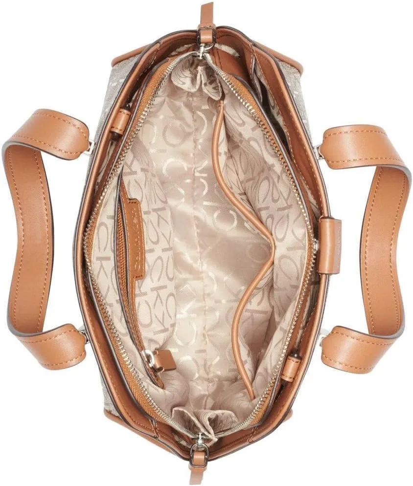 Calvin Klein Audrey Triple Compartment Satchel