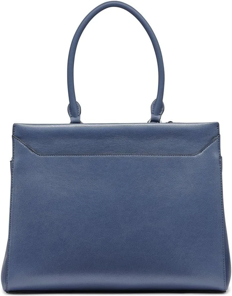 Calvin Klein Becky Tote Bag – 2 in 1, Vegan Leather, Monogram, 3 Pockets