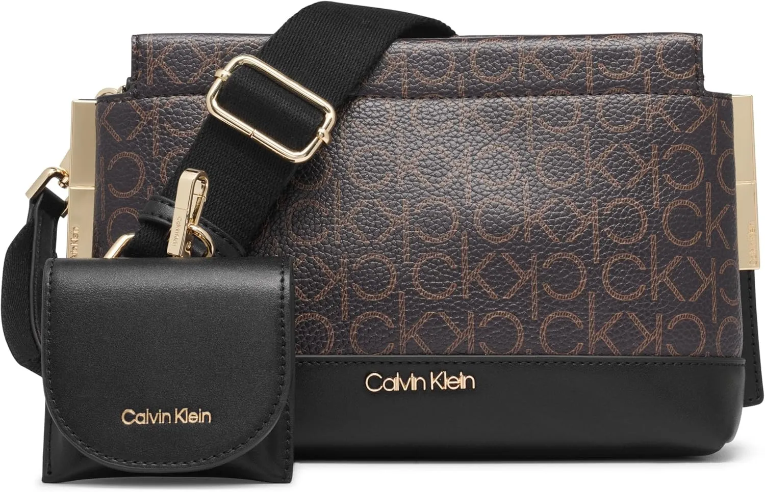Calvin Klein Bianca Triple Compartment Crossbody