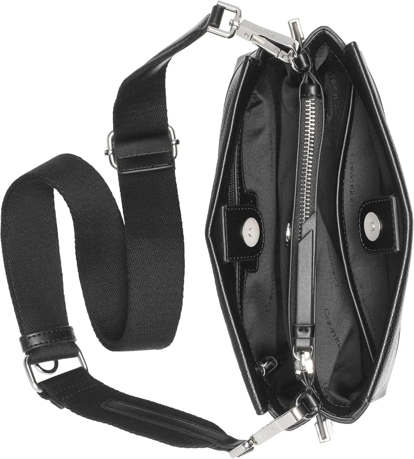 Calvin Klein Bianca Triple Compartment Crossbody
