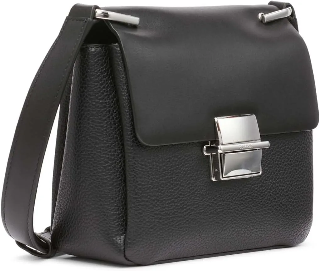 Calvin Klein Clove Triple Compartment Flap Crossbody