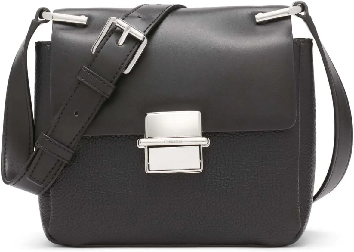 Calvin Klein Clove Triple Compartment Flap Crossbody