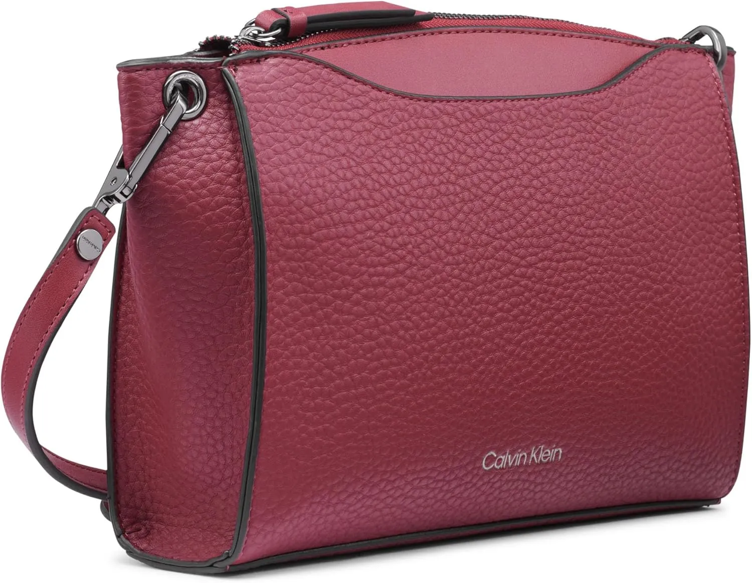 Calvin Klein Garnet Top Zip Crossbody