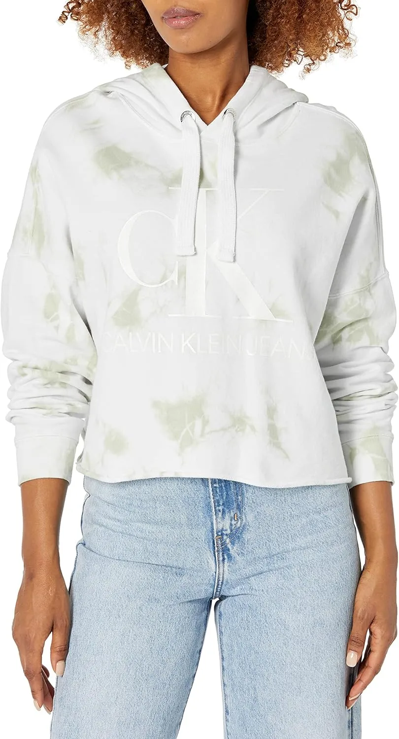 Calvin Klein Jeans Women's Cropped Hoodie