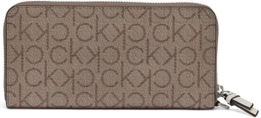 Calvin Klein Key Item Saffiano Continental Zip Around Wallet with Wristlet Strap