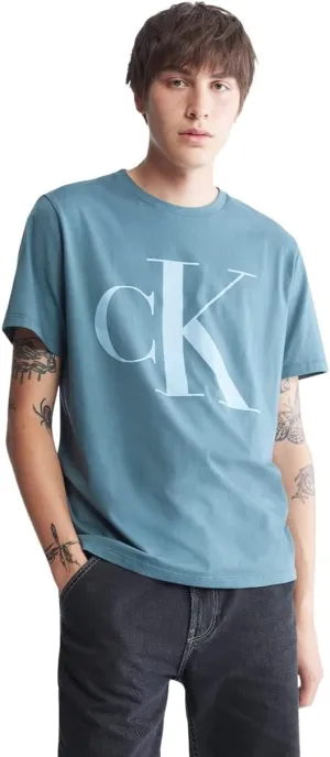 Calvin Klein Men's Monogram Ck Jeans Crewneck T-Shirt