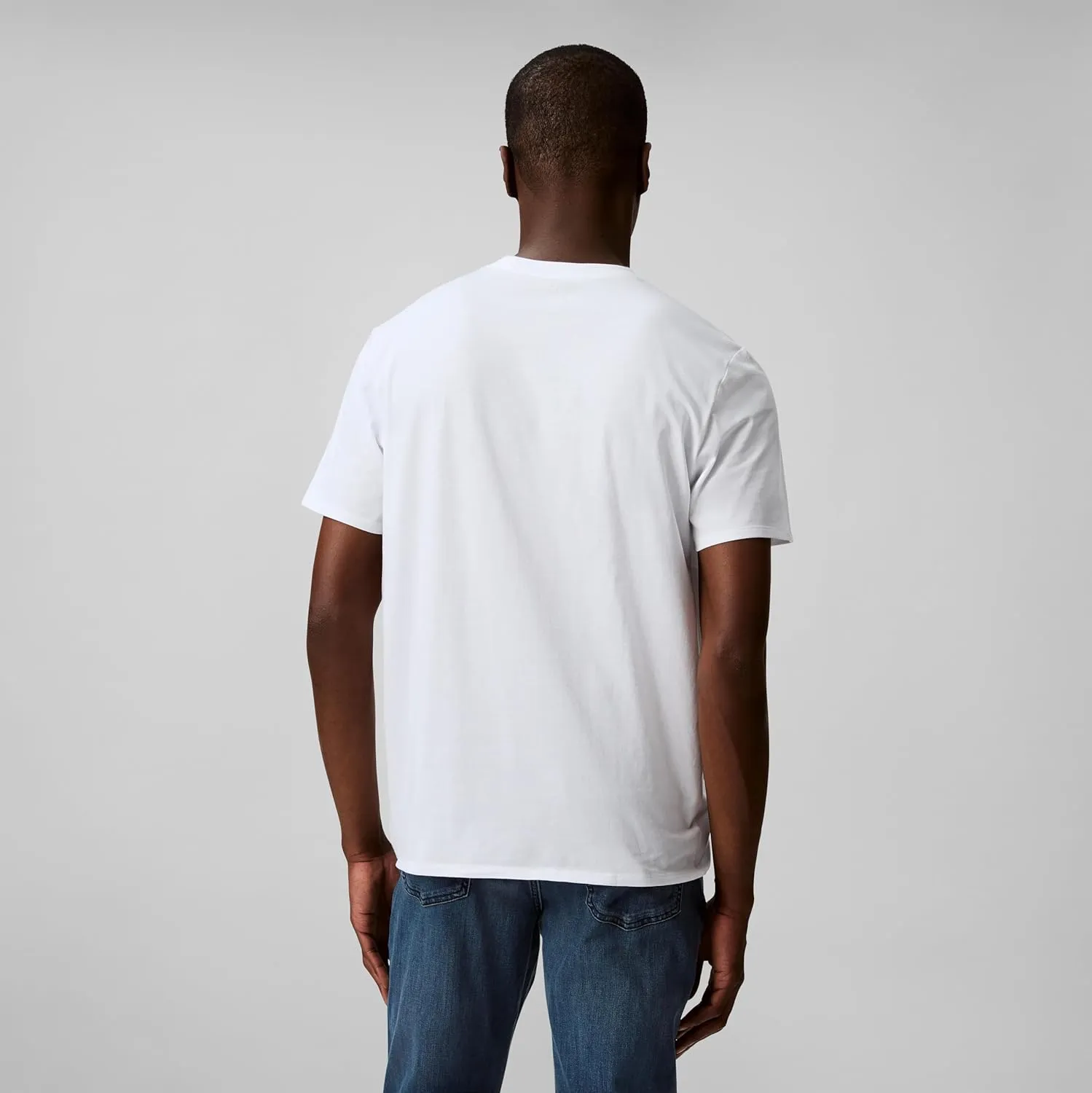 Calvin Klein Men's Monogram Ck Jeans Crewneck T-Shirt