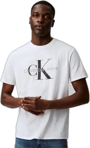 Calvin Klein Men's Monogram Ck Jeans Crewneck T-Shirt