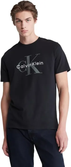 Calvin Klein Men's Monogram Logo Crewneck T-Shirt