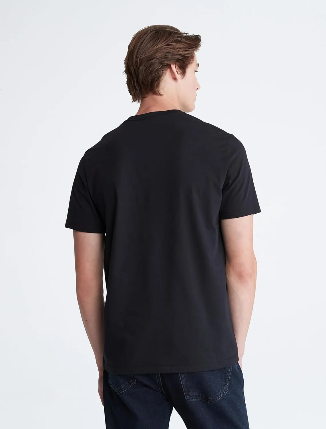 Calvin Klein Men's Monogram Logo Crewneck T-Shirt