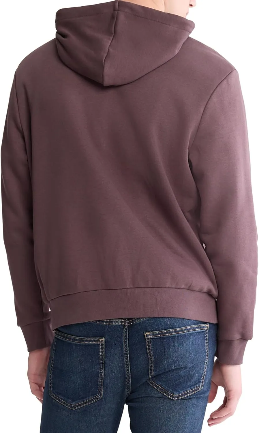 Calvin Klein Men's Monogram Logo Fleece Hoodie