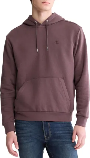 Calvin Klein Men's Monogram Logo Fleece Hoodie
