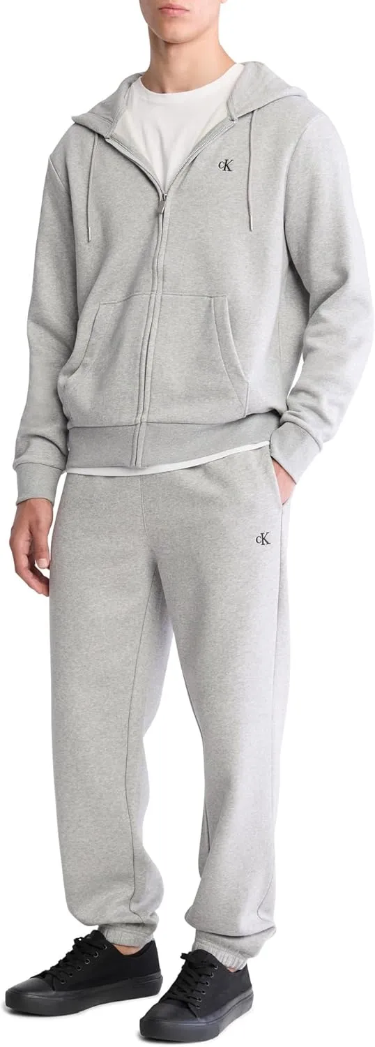 Calvin Klein Men's Monogram Logo Fleece Joggers