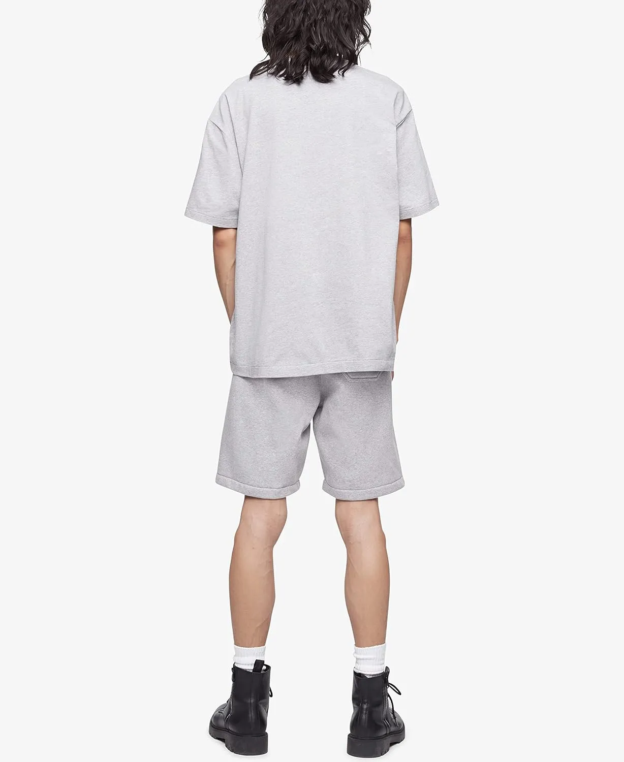 Calvin Klein Men's Relaxed Fit Monogram Logo Crewneck T-Shirt