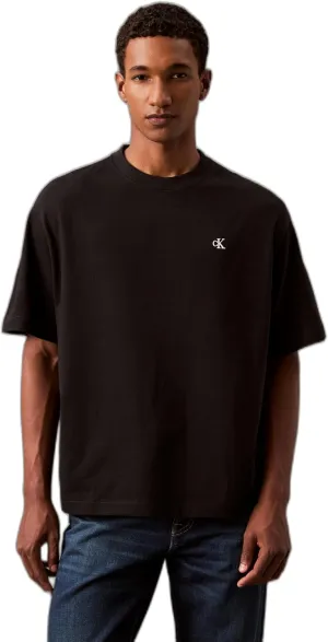 Calvin Klein Men's Relaxed Fit Monogram Logo Crewneck T-Shirt