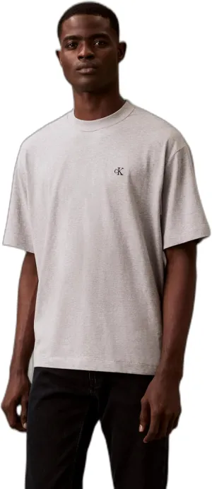 Calvin Klein Men's Relaxed Fit Monogram Logo Crewneck T-Shirt
