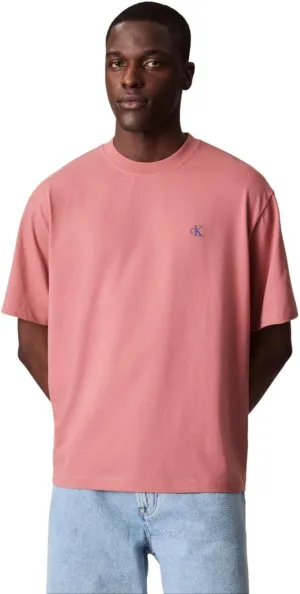 Calvin Klein Men's Relaxed Fit Monogram Logo Crewneck T-Shirt