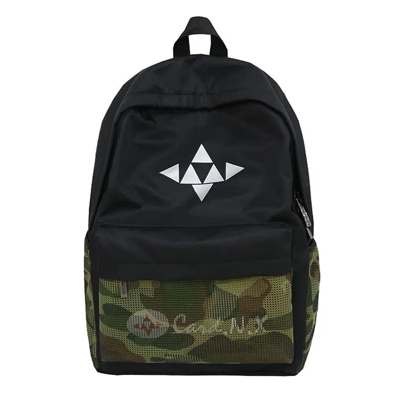 Camo Backpack Unisex (Various Colors)