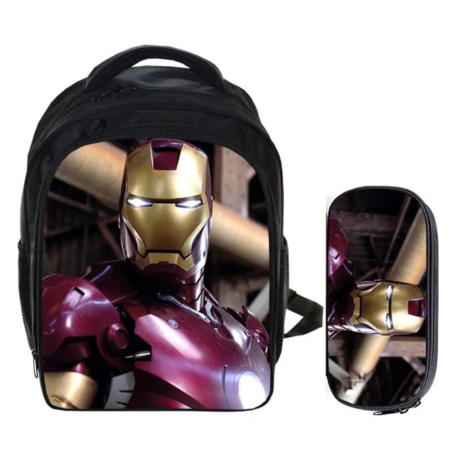 Captain America  School Bag