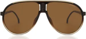 Carrera Brown Pilot Unisex Sunglasses CHAMPION65/N 00MY/70 62