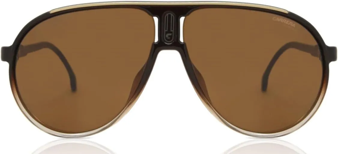 Carrera Brown Pilot Unisex Sunglasses CHAMPION65/N 00MY/70 62