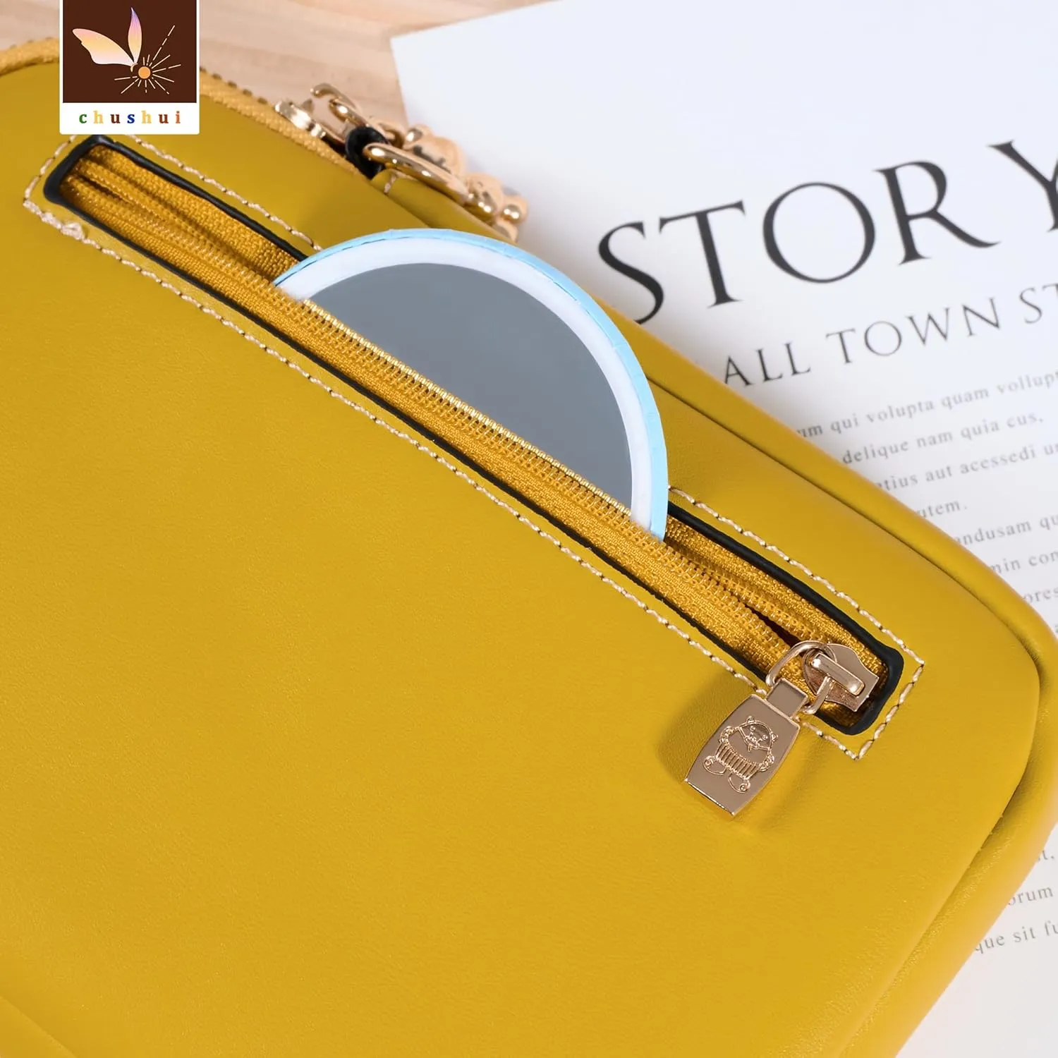 Cell Phone Purse,Small Crossbody Bag for Women,Cute Leather Handbag with Adjustable Strap for Travel Work Daily