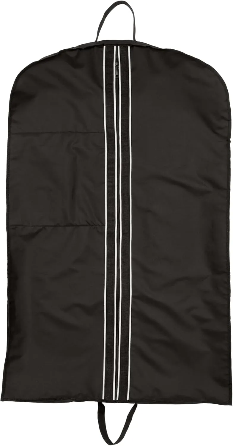 Chestnut Bay 3″ Gusset Garment Bag (Black)