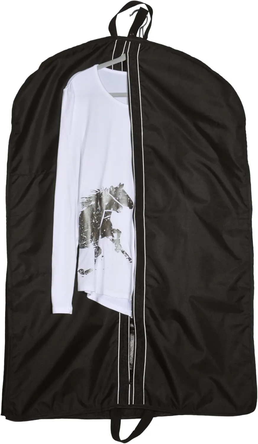Chestnut Bay 3″ Gusset Garment Bag (Black)
