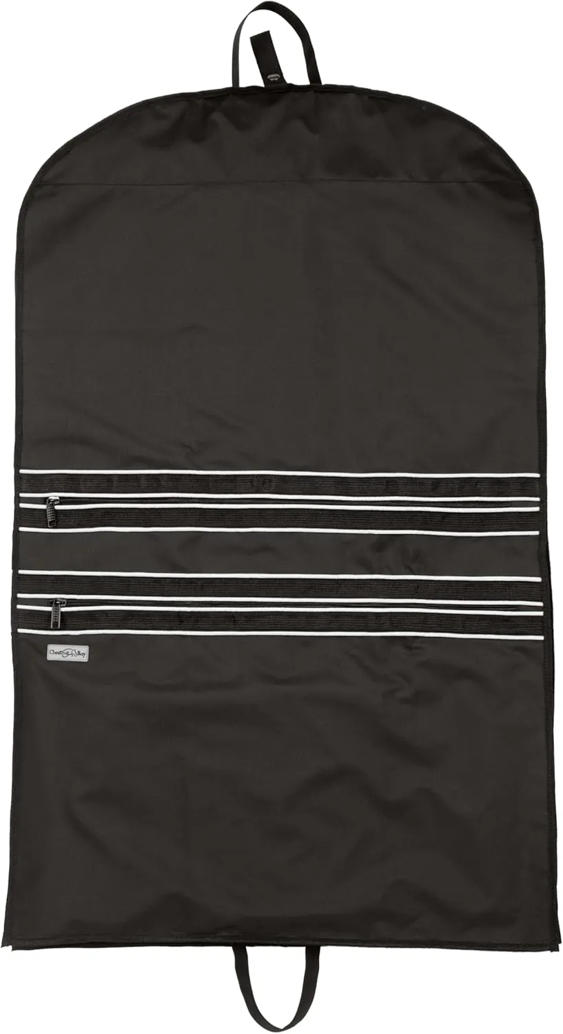 Chestnut Bay 3″ Gusset Garment Bag (Black)