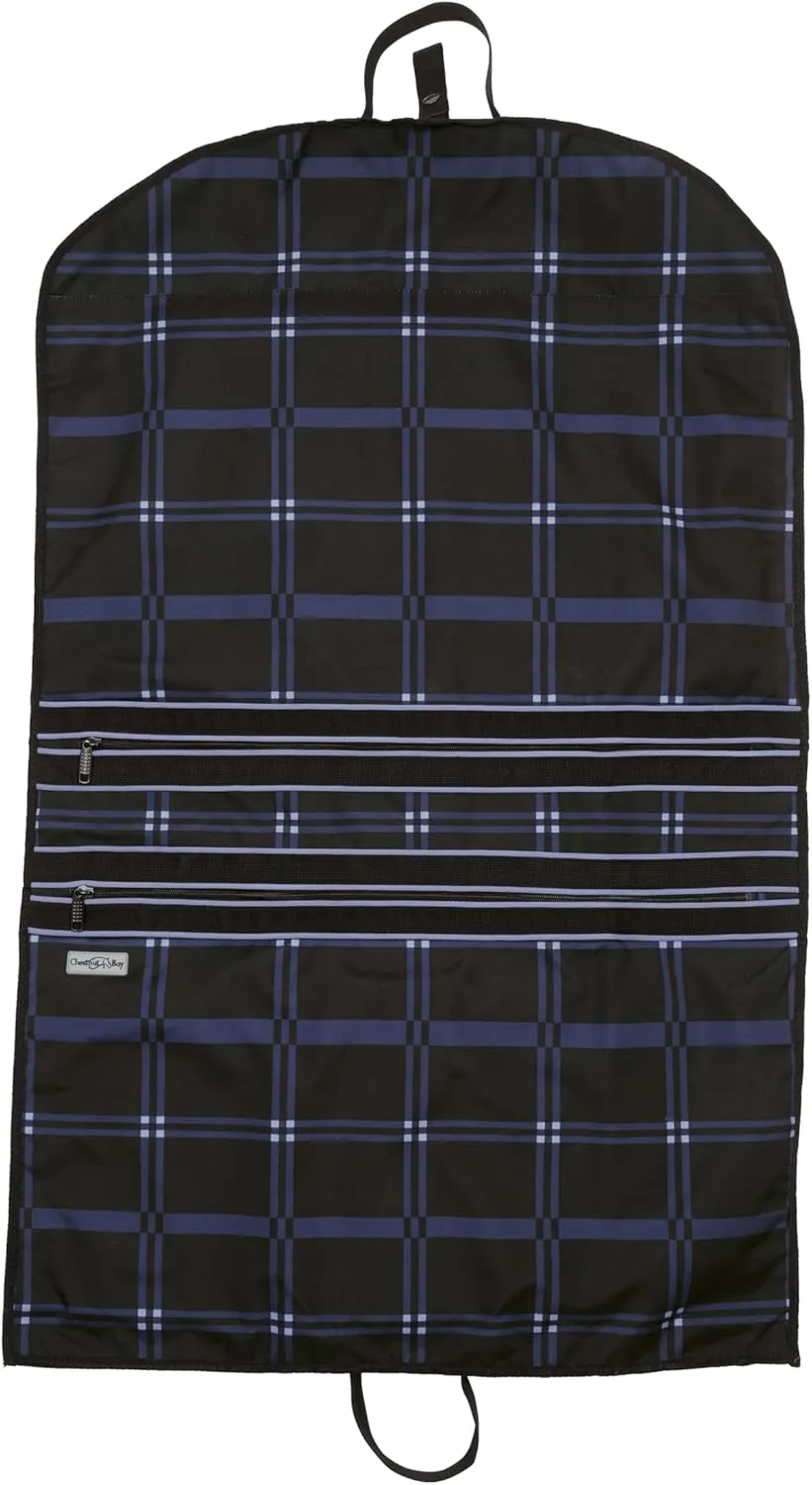 Chestnut Bay 3″ Gusset Garment Bag (Bluenote Plaid)
