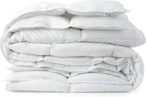 Chezmoi Collection Medium Warmth White Down Alternative Comforter Duvet Insert, Corner Tabs, Queen Size