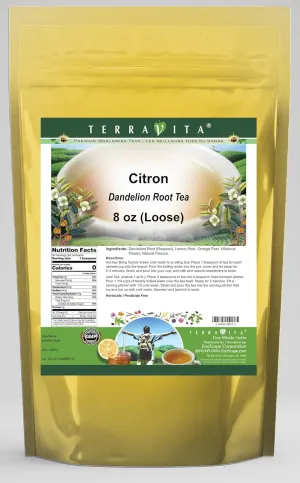 Citron Dandelion Root Tea (Loose) (8 oz, ZIN: 549812)