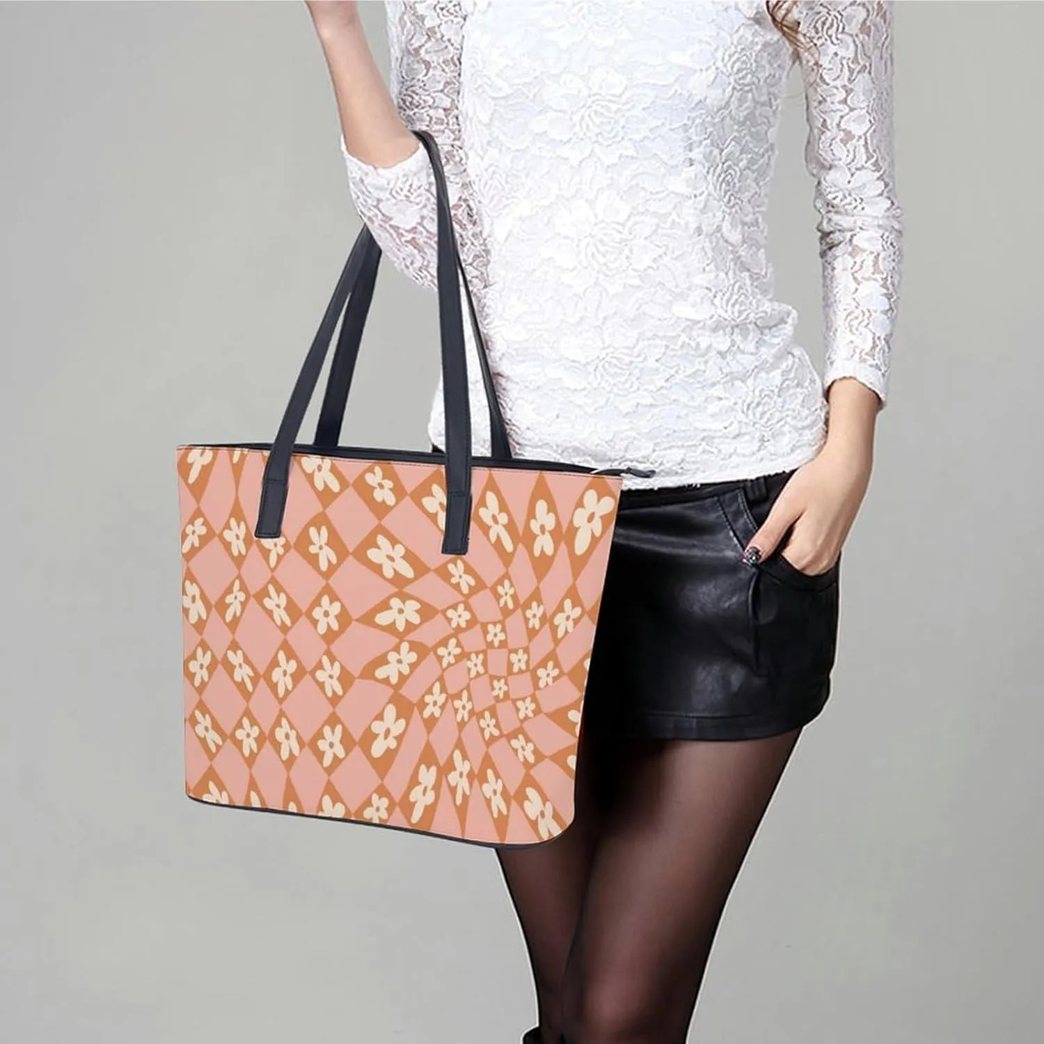 Clan MacArthur Arthur Large Capacity Portable Leather Handbag