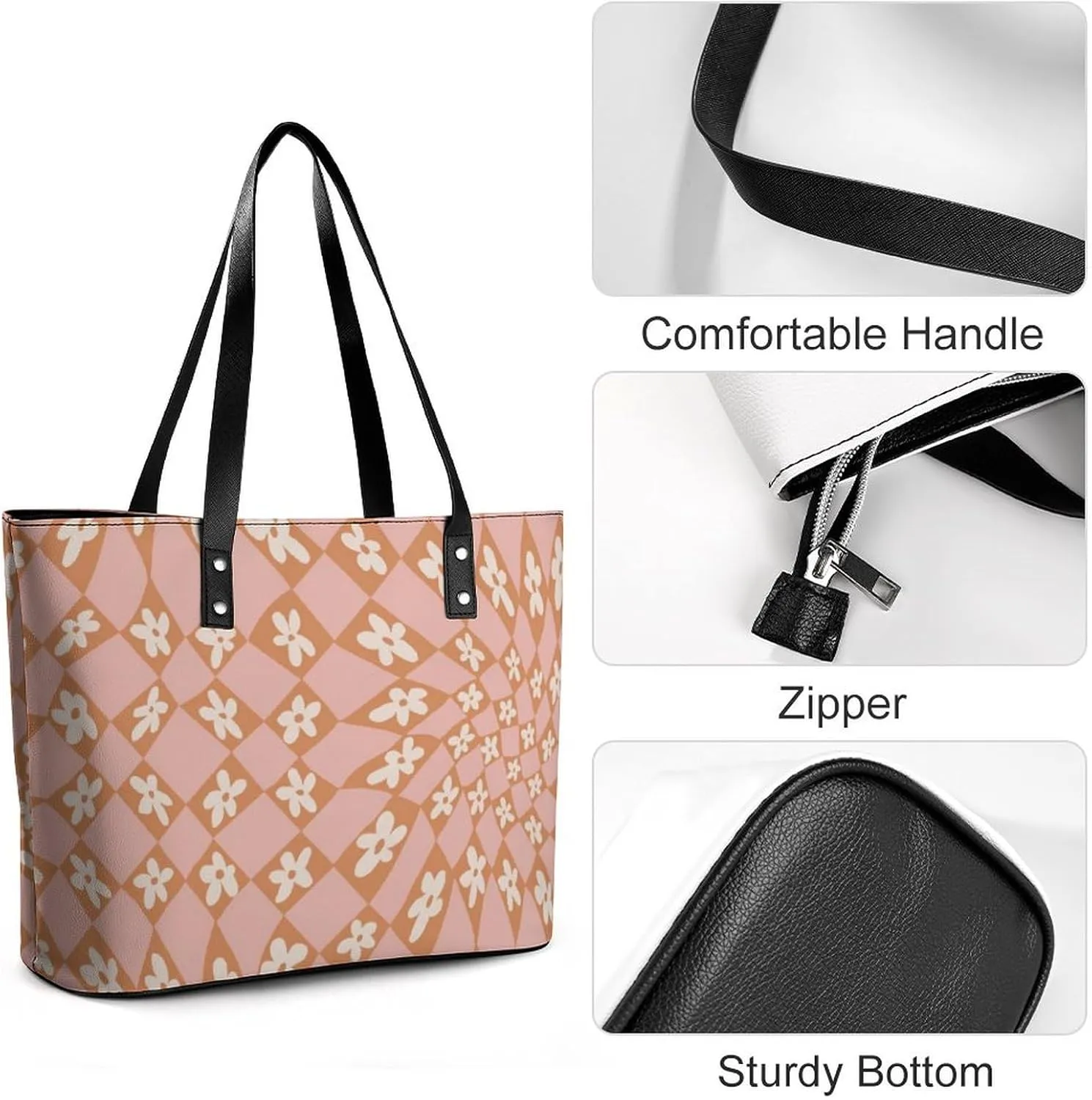 Clan MacArthur Arthur Large Capacity Portable Leather Handbag