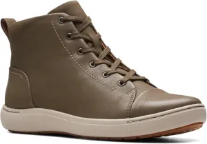 Clarks Unisex Nalle Vine Sneaker, Dark Olive, 0 US Women