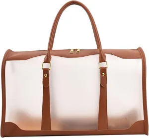Clear Bag Clear Tote Bag Clear Gym Bag Large Heavy Duty Clear Duffel Bag With Adjustable Strap,For Concerts,Beach