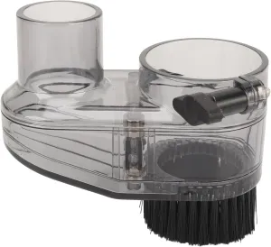 CNC Router Dust Shoe, 52mm Diameter Clear CNC Dust Boot with 38mm Hose Diameter, for 52mm Diameter Spindle Motors