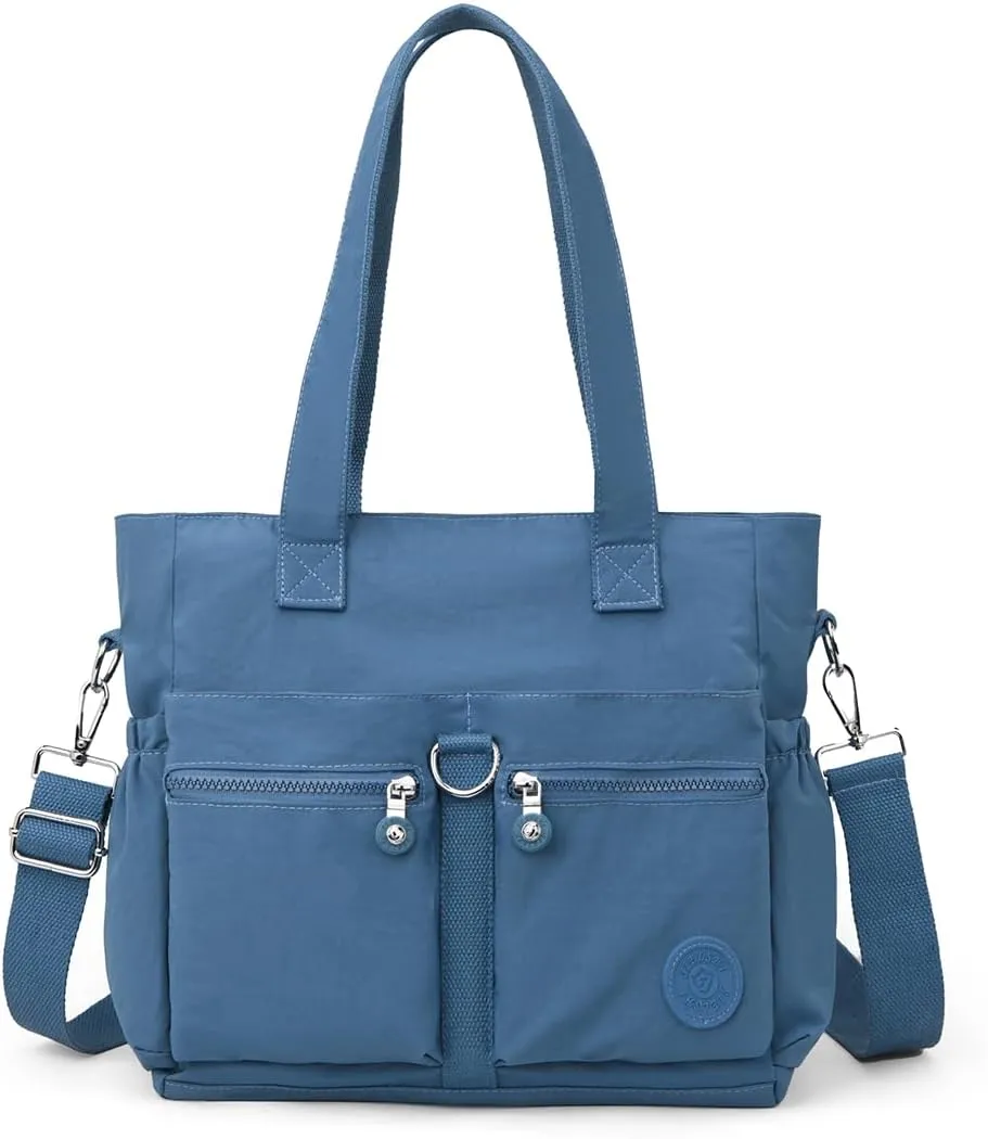 Collsants Tote Bag for Women Nylon Purse and Handbags Tote Purse Crossbody Bag Messenger Bag