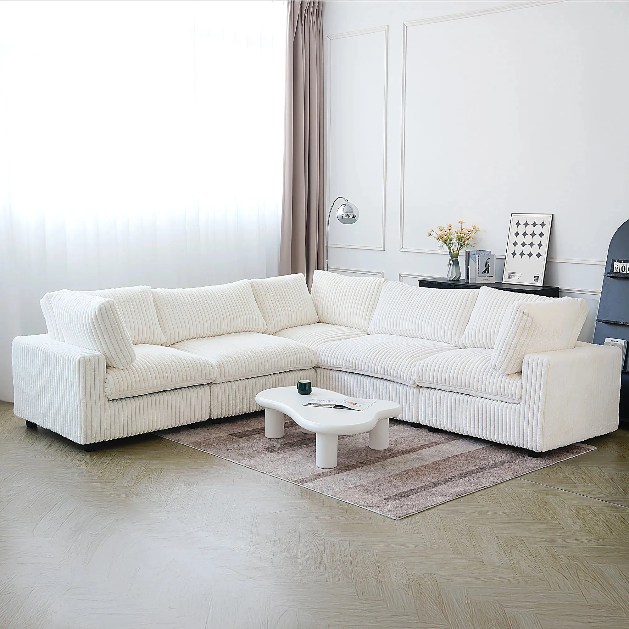 Corduroy Halo Sofa
